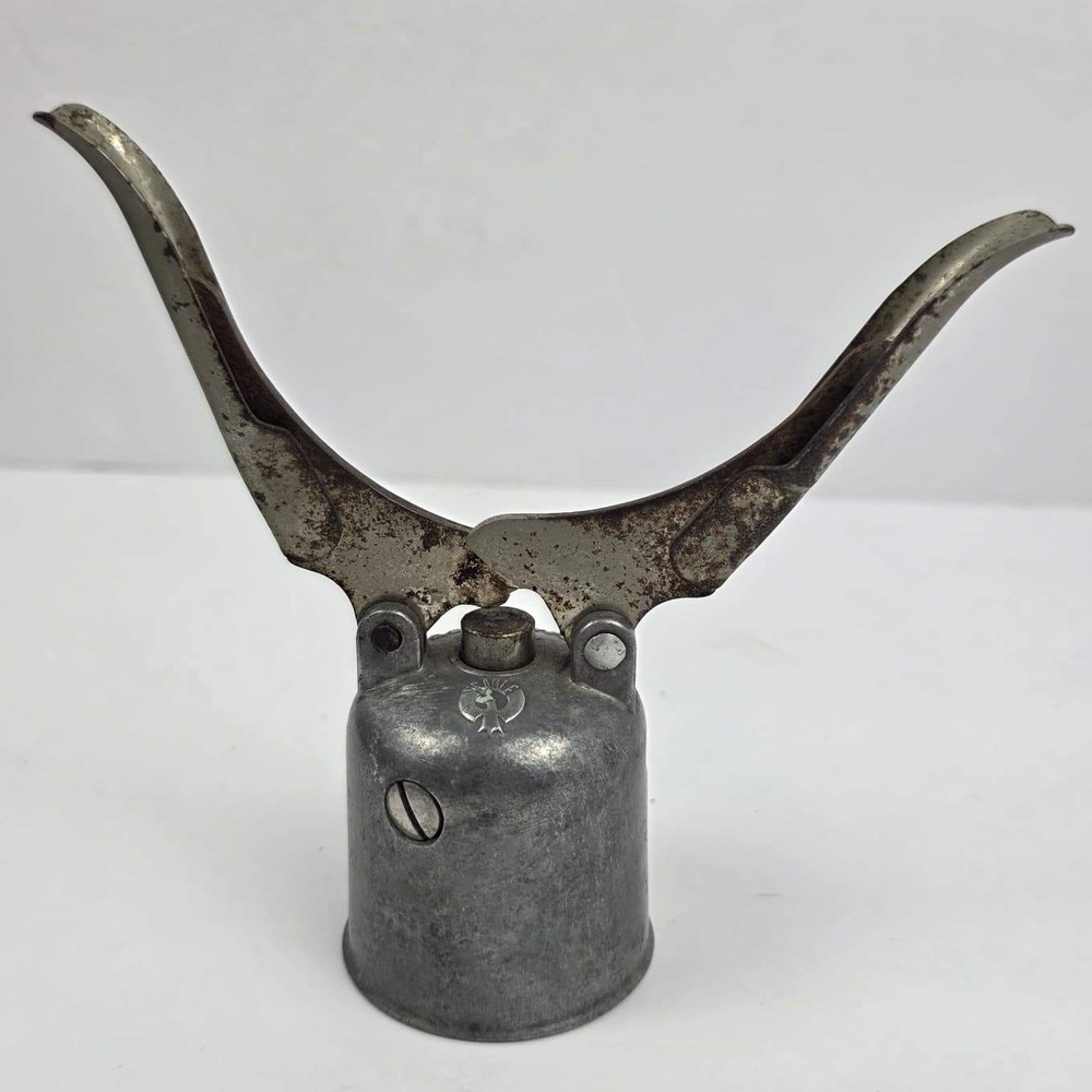 Vintage Eagle Cap-Off Bottle Opener Jar Sealer Cast Metal Dual Lever Tool Pat